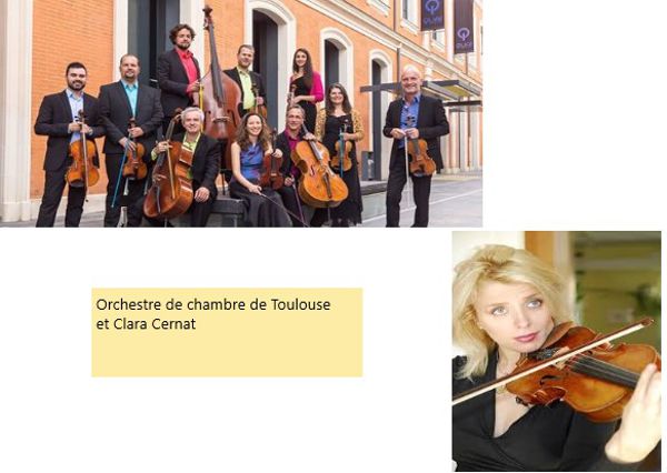 Orchestre de chambre de Toulouse et Clara Cernat