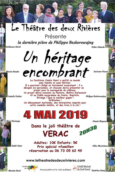 Télécharger gratuitement Images Theatre Un Heritage Encombrant Verac 33240 Spectacle actualisé salutations