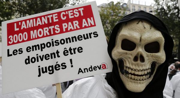 Manifestation pour nos Victimes de l'Amiante