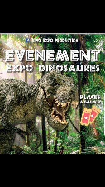 Exposition de dinosaures