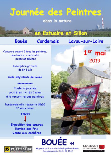 Journée des peintres dans la nature en Estuaire et Sillon