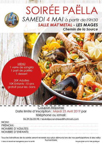 Soirée Paella 