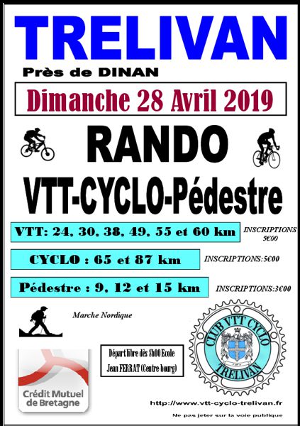 Rando vtt-cyclo-pedestre