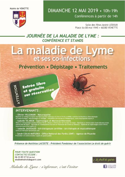 Journée de la maladie de Lyme et ses co-infections