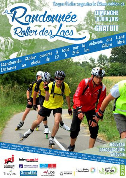 Randonnée Roller des Lacs