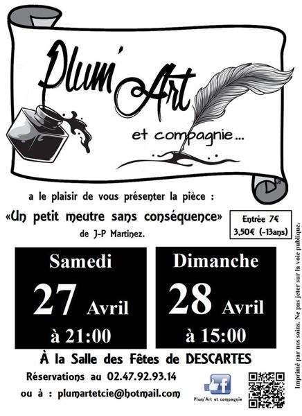 La Troupe Plum'Art et compagnie sur les planches !