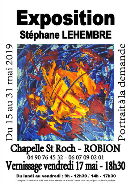 Exposition Stéphane Lehembre