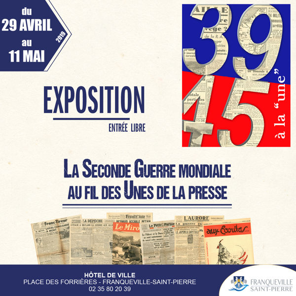 La seconde Guerre Mondiale au fil des Unes de la presse