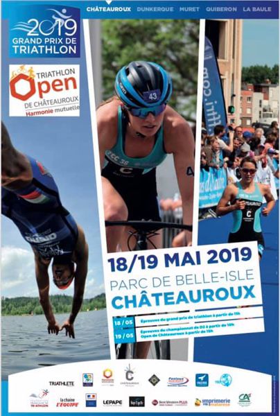 Grand Prix FFTRI D1 & D2 + Triathlon Open Harmonie Mutuelle