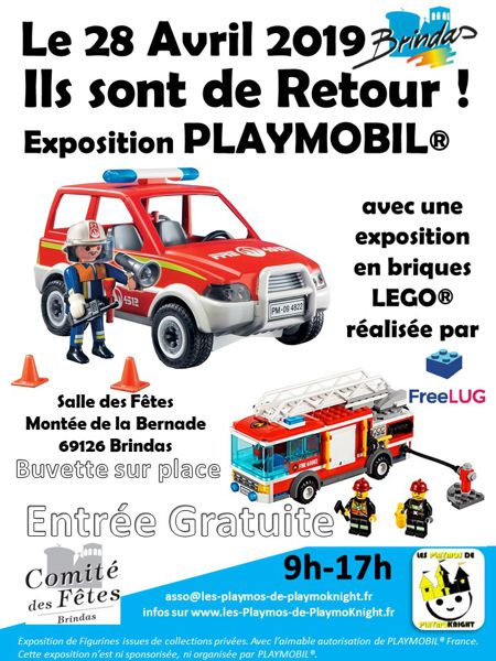 Exposition PLAYMOBIL® et LEGO®