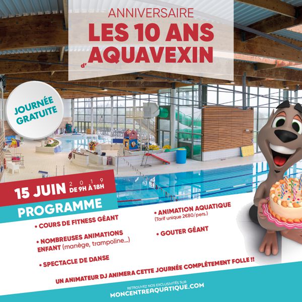 Aquavexin fête ses 10 ans !