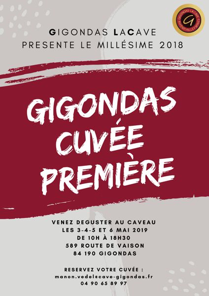LANCEMENT CUVÉE PREMIÈRE MILLÉSIME 2018