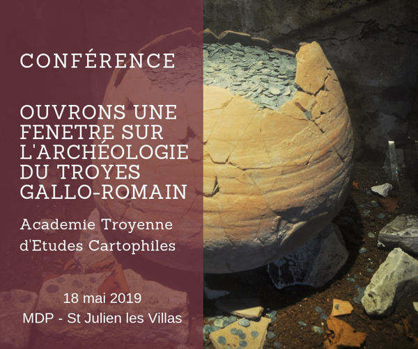 Ouvrons une fenêtre sur l’archéologie de Troyes gallo-romain