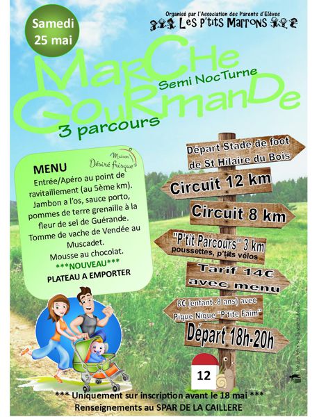 MARCHE GOURMANDE SEMI-NOCTURE 85410