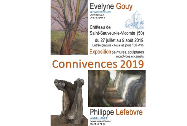 Connivences 2019 - Un regard sur le temps - Exposition de Philippe Lefebvre et Evelyne Gouy