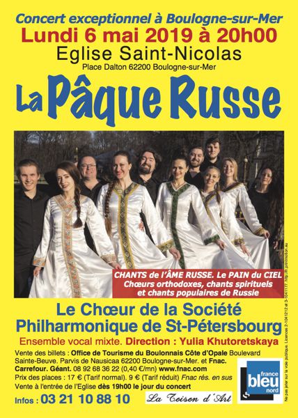 La Pâque Russe - Choeur Société Philharmonique St-Pétersbourg