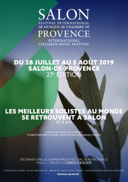 SALON festival international de musique de chambre de Provence