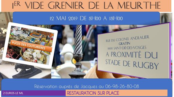 1er Vide Grenier de la Meurthe