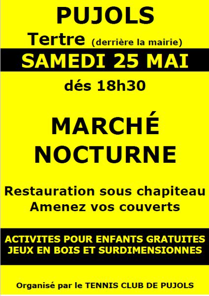 MARCHE NOCTURNE DE PUJOLS