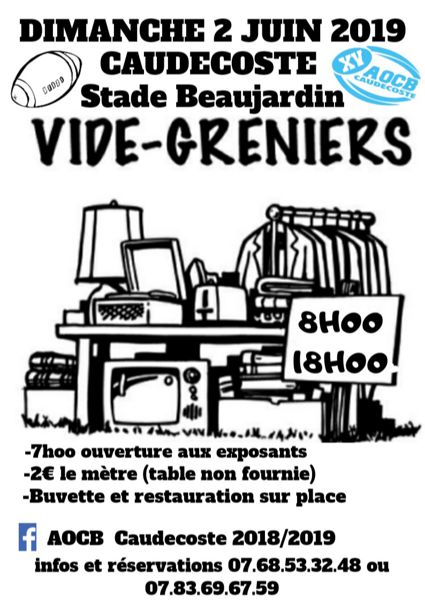 Vide greniers de l AOCB