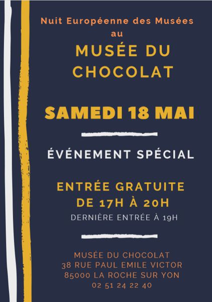 La nuit européenne des musées au musée du chocolat !