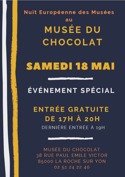La nuit européenne des musées au musée du chocolat !