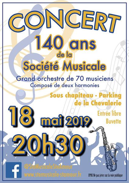 Concert 140 ans de la Société Musicale de St Amour