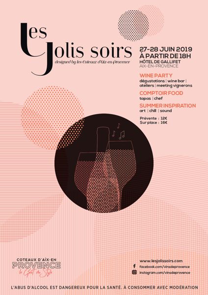 Les jolis soirs designed by les Coteaux d’Aix-en-Provence