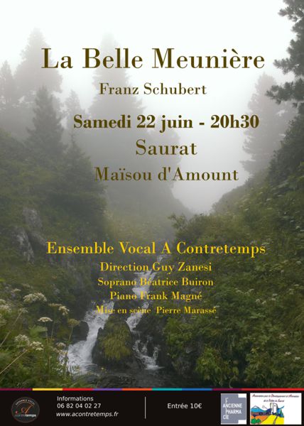 Concert La Belle Meunière de l'Ensemble vocal A Contretemps