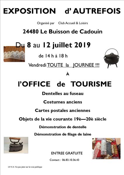 Exposition d'Autrefois