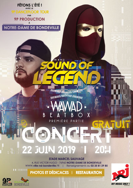 Concert Gratuit - Sound of Legend X WaWad