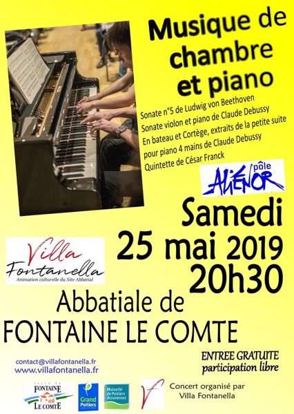 Concert Musique de Chambre et Piano