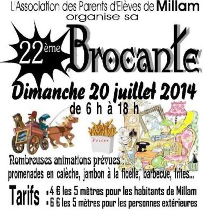 Brocante à Millam