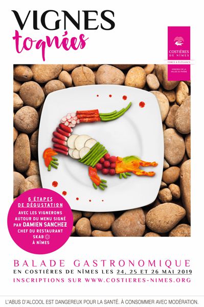 « Vignes Toquées » : la balade gastronomique de l’AOC Costières de Nîmes revient pour sa 11e édition