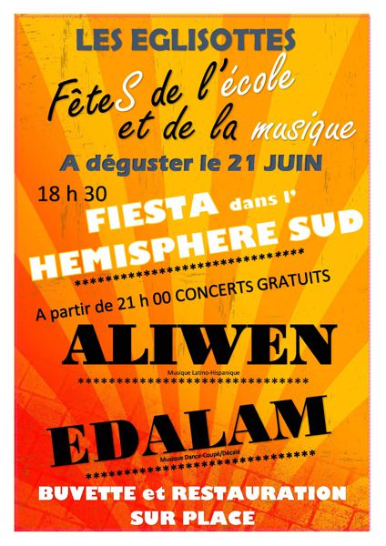 FÊTES DE L'ECOLE ET DE LA MUSIQUE