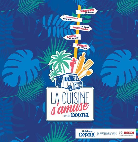 La cuisine s'amuse avec Ixina