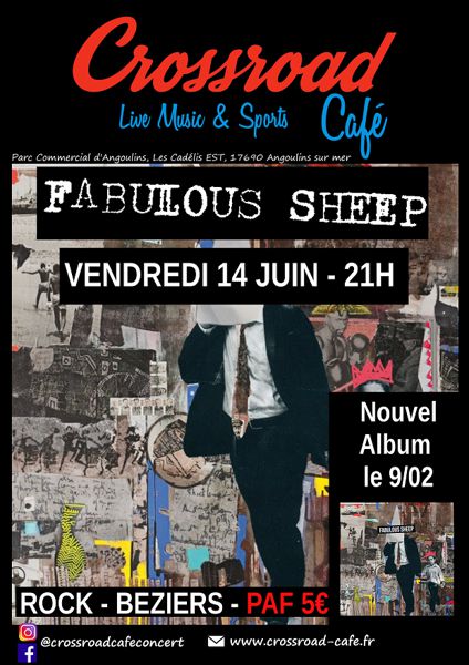 Fabulous Sheep au Crossroad Café !