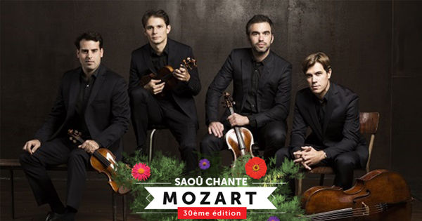 Saoû Chante Mozart - Quatuor Modigliani et Pierre Génisson
