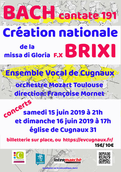 Concerts Ensemble Vocal de Cugnaux