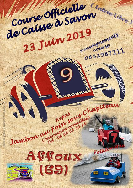 COURSE DE CAISSE A SAVON