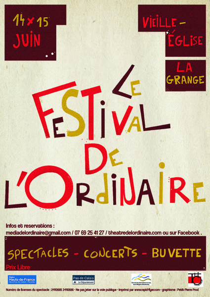 Le Festival de l'Ordinaire - Spectacles et Concerts