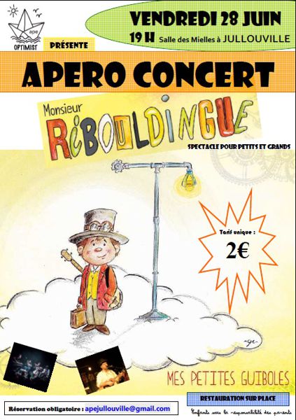 Apéro concert M. RIBOULDINGUE