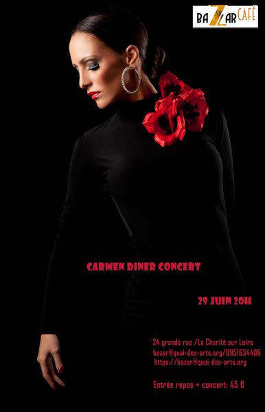 Carmen Dîner lyrique autour de l'oeuvre de Bizet