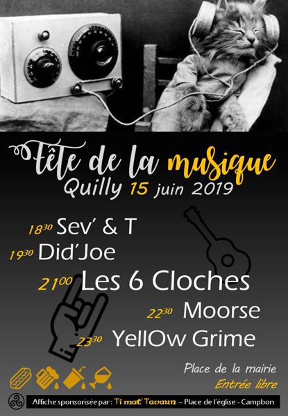 Fête de la musique Quilly 2019