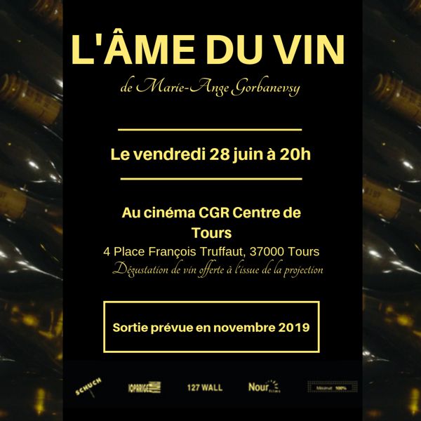 Avant-première de l'Âme du Vin de Marie-Ange Gorbanevsky