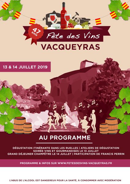 47ème Fête des vins de Vacqueyras