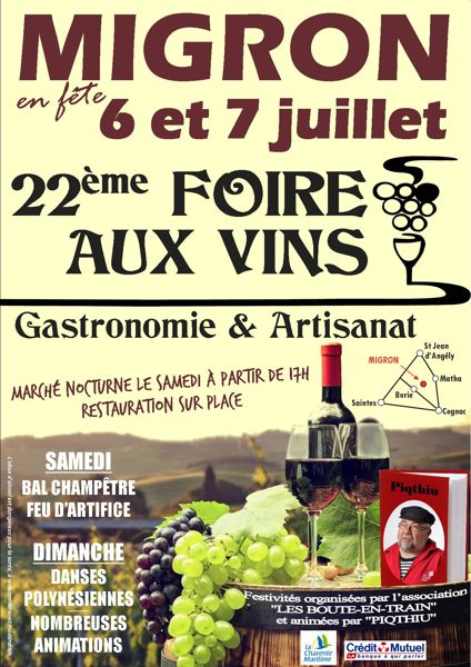 Foire aux vins, à la gastronomie et à l’artisanat