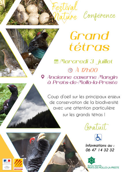 Conférence sur le Grand tétras