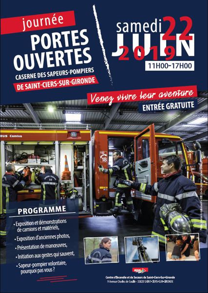 Portes ouvertes casernes des pompiers