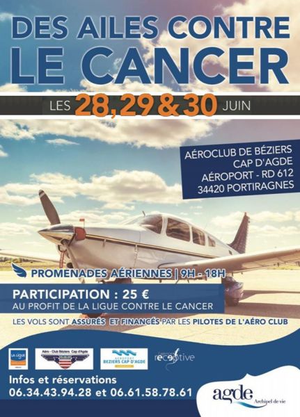 Les ailes contre le cancer